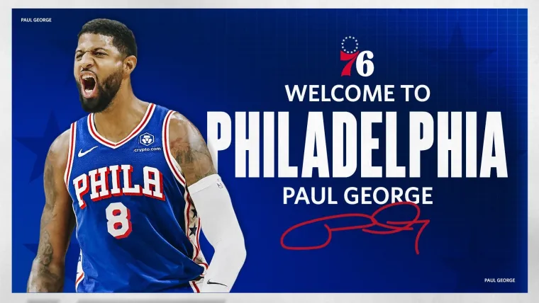76ersがポール・ジョージとの契約を発表 「エンビード＆マクシーと完璧にフィット」 image