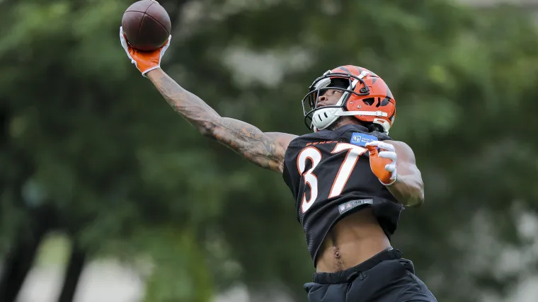 Bengals Delonte Hood - Mandatory Credit: Katie Stratman-USA TODAY Sports