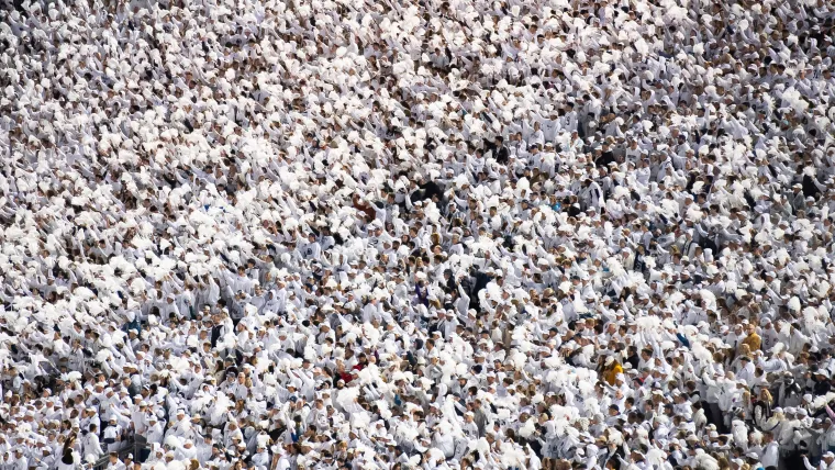 Penn State fans at White Out