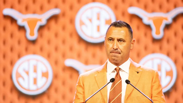 Texas head football coach Steve Sarkisian