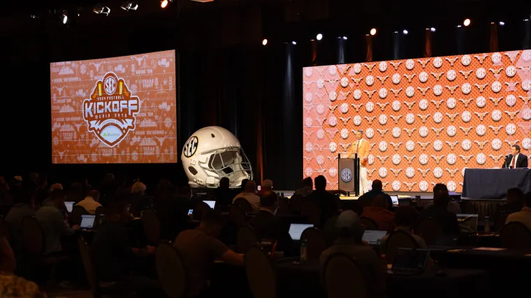 Texas' appearance at SEC Football Media Days