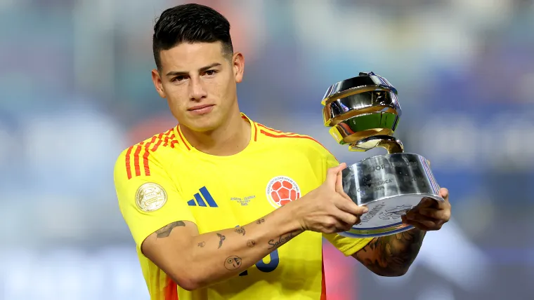 James Rodriguez eleito melhor jogador da Copa América