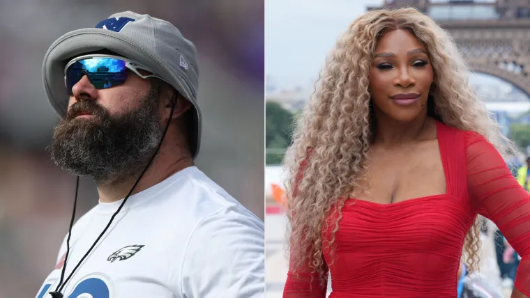 Jason Kelce, Serena Williams