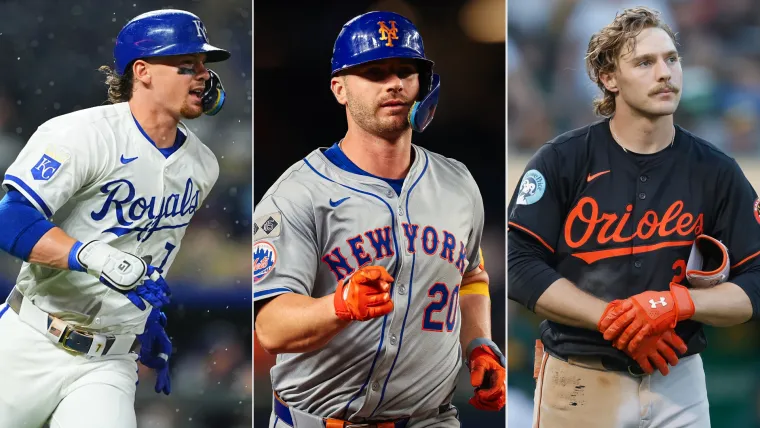 Bobby Witt Jr., Pete Alonso, Gunnar Henderson