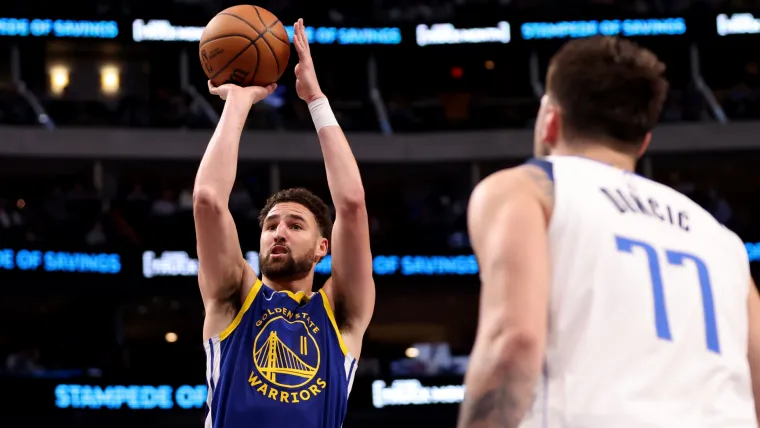 Klay Thompson, Luka Doncic 07012024