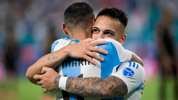 Angel Di Maria Lautaro Martinez