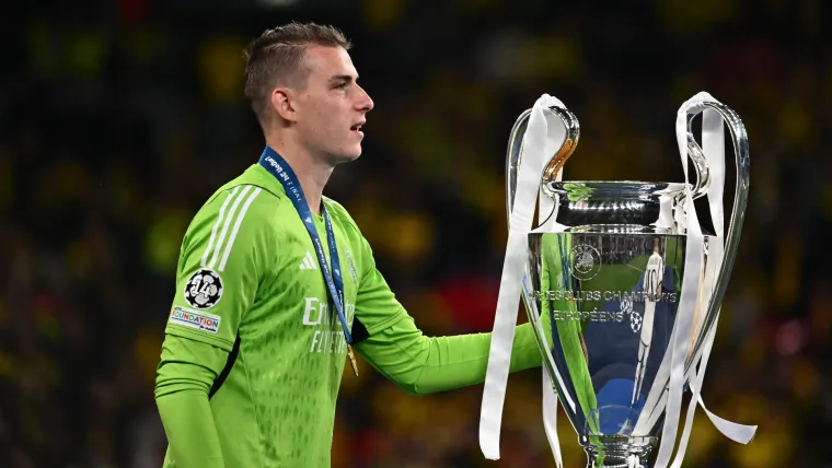 Andrey Lunin Chelsea Real Madrid