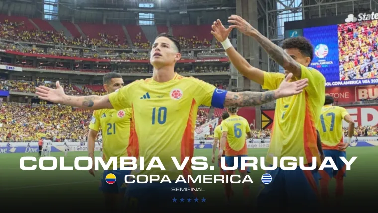 James Rodriguez Colombia Uruguay 070824