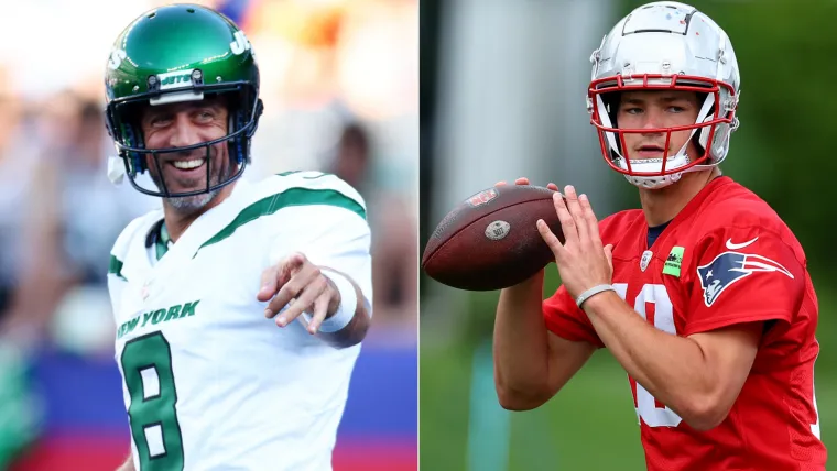 Aaron Rodgers, Drake Maye