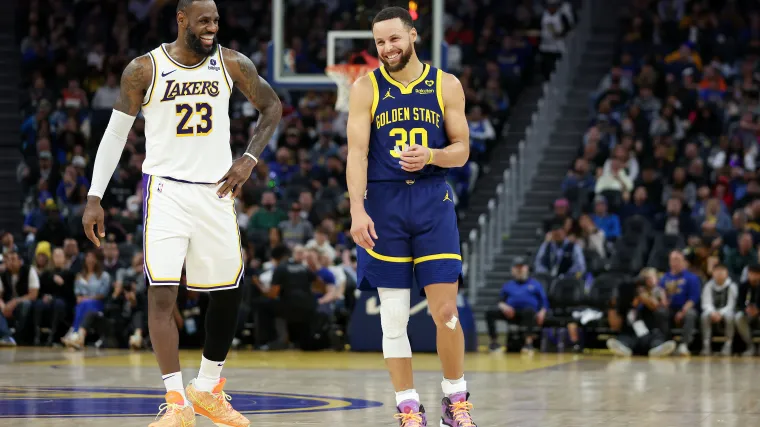 LeBron e Curry, Lakers e Warriors