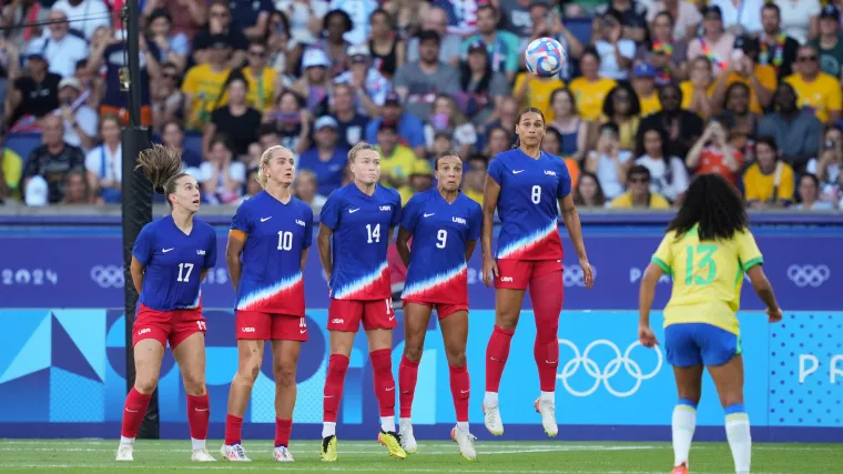 Estados Unidos x Brasil futebol