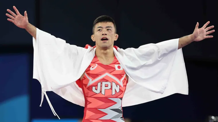 Kenichiro Fumita Wrestling Paris Olympics 080624 文田健一郎 パリ五輪 レスリング