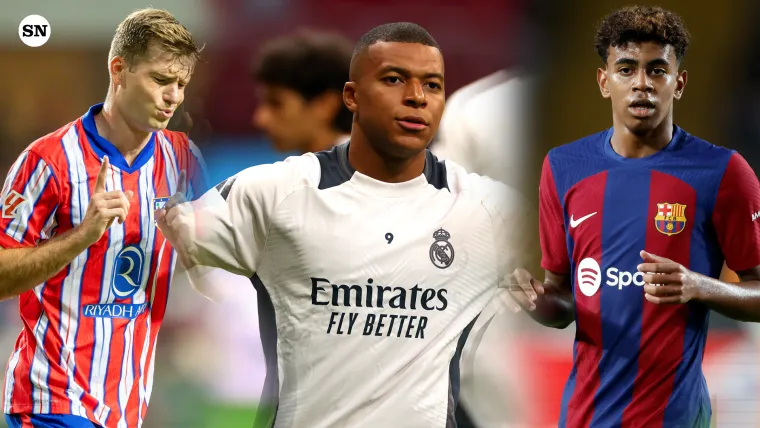 Sorloth Mbappe Yamal split La Liga 081424