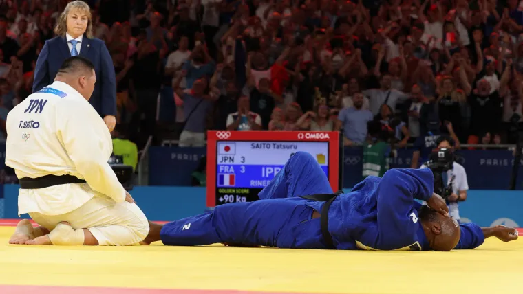 Tatsuru Saito Judo Japan Paris Olympics 080324 斉藤立 パリ五輪 柔道男子日本代表 混合団体決勝