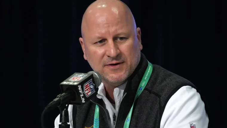 Los Angeles Chargers general manager Joe Hortiz during the NFL Scouting Combine