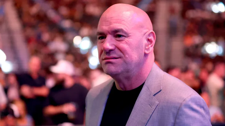 Jun 29, 2024; Las Vegas, Nevada, USA; UFC CEO and president Dana White during UFC 303 at T-Mobile Arena. Mandatory Credit: Mark J. Rebilas-USA TODAY Sports