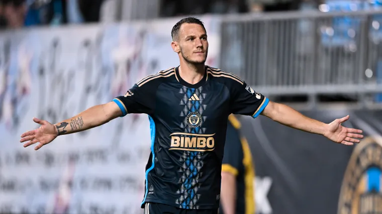 Daniel Gazdag of Philadelphia Union