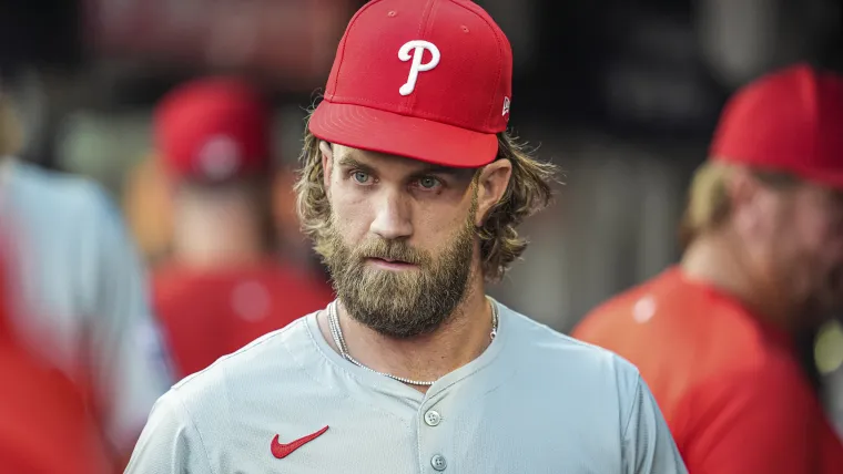 First baseman Bryce Harper of the Philadelphia Phillies