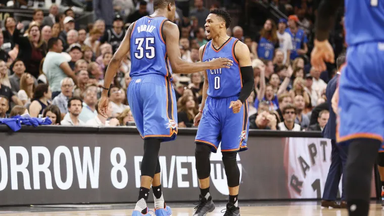 Kevin Durant Russell Westbrook OKC