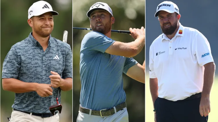 Xander Schauffele, Sam Burns, Shane Lowry