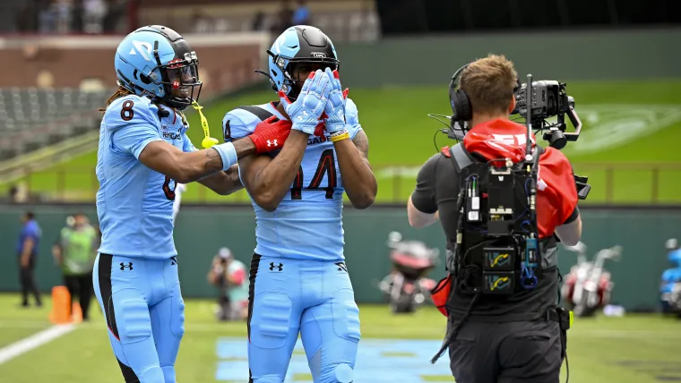 Isaiah Winstead celebrates UFL TD