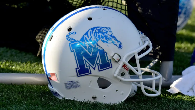 Memphis football helmet