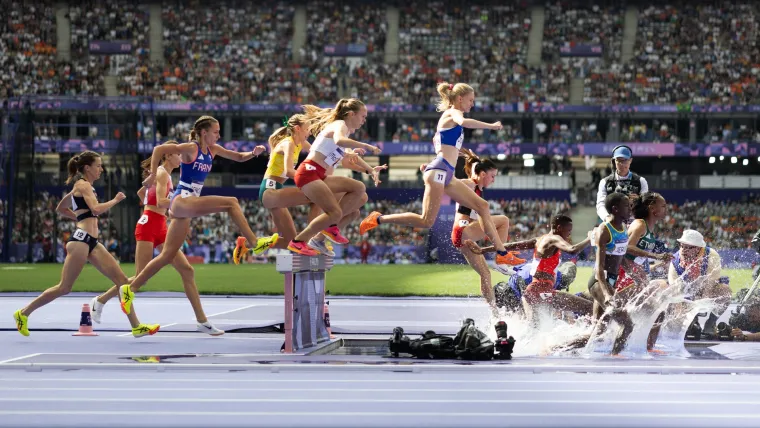 Olympics steeplechase