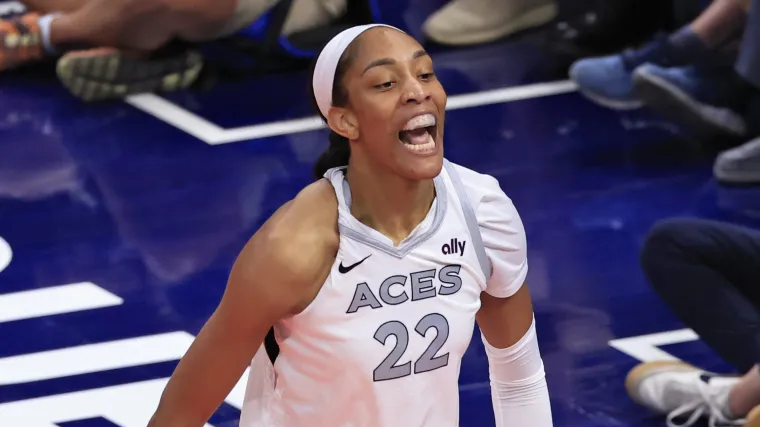 A'ja Wilson Las Vegas Aces