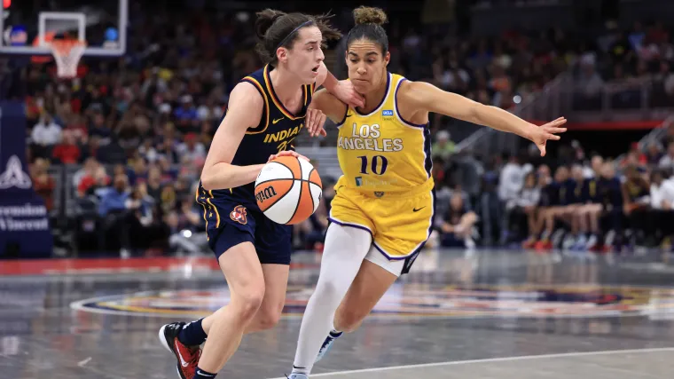 Caitlin Clark and Kia Nurse