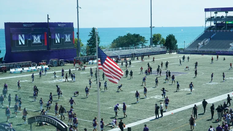 Northwestern's Lanny and Sharon Martin Stadium