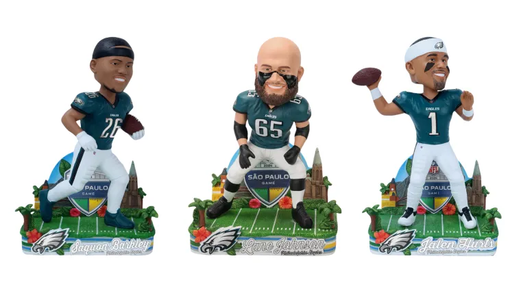 Philadelphia Eagles Sao Paulo Bobbleheads