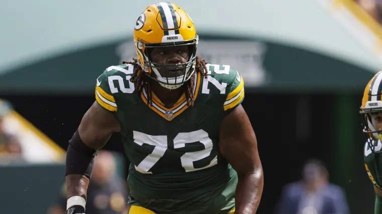 Packers Caleb Jones - Mandatory Credit: Jeff Hanisch-USA TODAY Sports