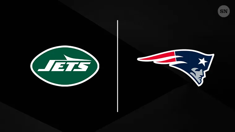 Logos de Jets e Patriots