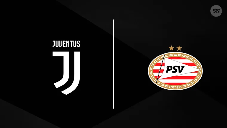 Escudos de Juventus e PSV