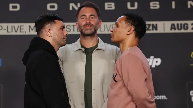 Jack Catterall vs. Regis Prograis at press conference