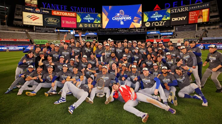 Dodgers celebrate