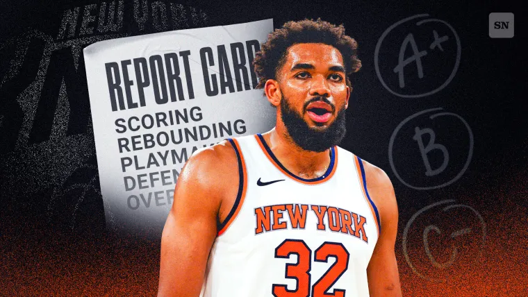 Grading Karl-Anthony Towns' Knicks debut