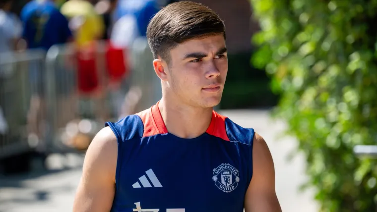 Manchester United youngster Harry Amass