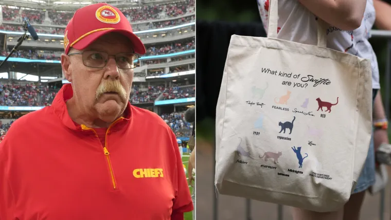 Andy Reid, Taylor Swift cats