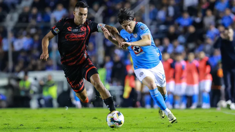 Alexis Gutierrez Cruz Azul Christian Rivera Tijuana Apertura 2024 Liga MX