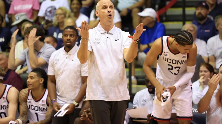 UConn head coach Dan Hurley