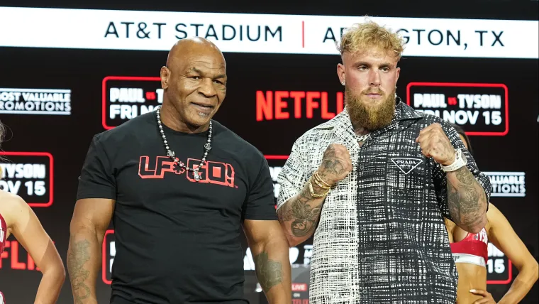 Mike Tyson e Jake Paul