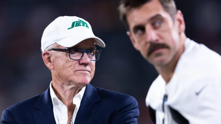 Woody Johnson Aaron Rodgers