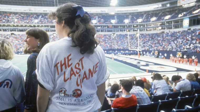 SMU football's last game, in 1986, before NCAA death penalty