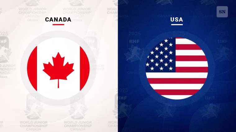 2025 World Junior Championship Canada Canada vs. the U.S.