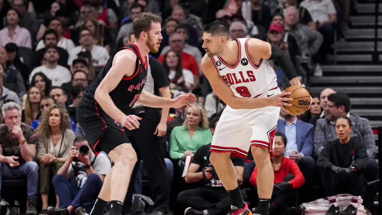 Jakob Poeltl, Nikola Vucevic