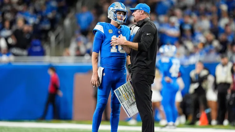 Jared Goff, Dan Campbell