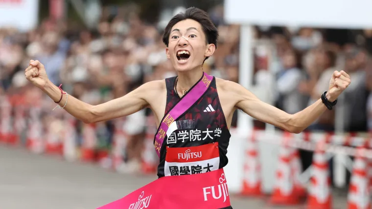 Kiyoto Hirabayashi Izumo Ekiden 101424 平林清澄 國學院大學 出雲駅伝 Jiji