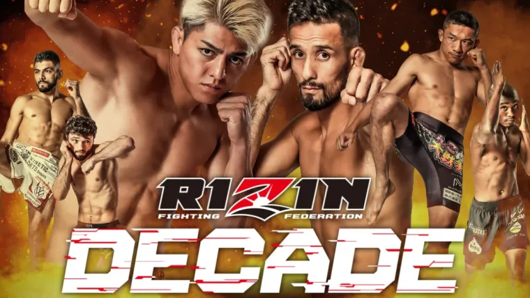 RIZIN DECADE Eyecatch