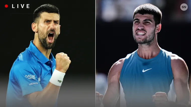 Novak Djokovic Carlos Alcaraz